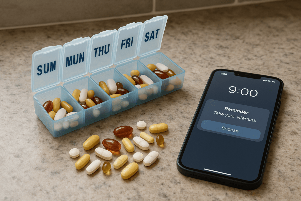 10 svarbiausių patarimų apie maisto papildų vartojimą papildai