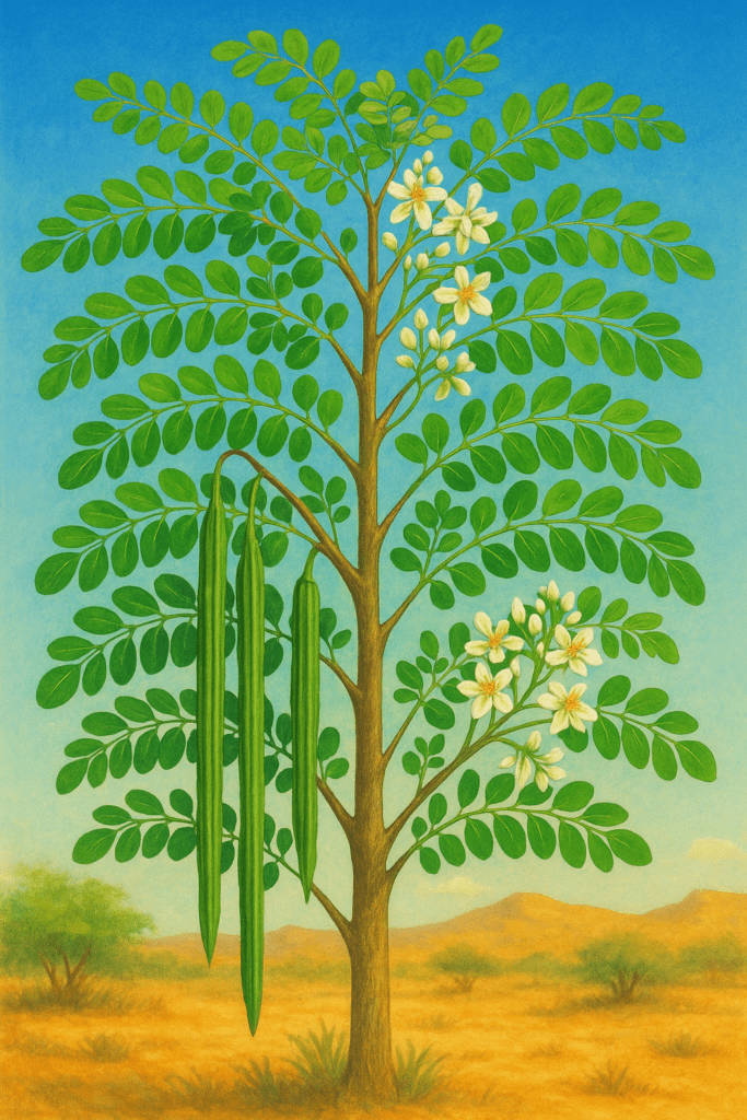 Moringa: Nauda, Mityba, Panaudojimas ir Saugumas moringa