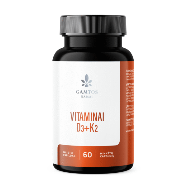 Vitaminai D3+K2