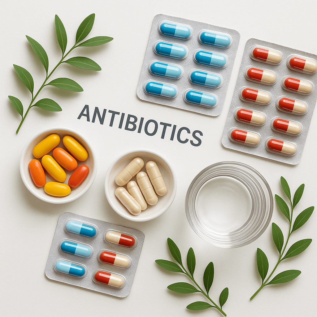 Antibiotikai ir vitaminai: ką svarbu žinoti apie jų vartojimą kartu antibiotikai