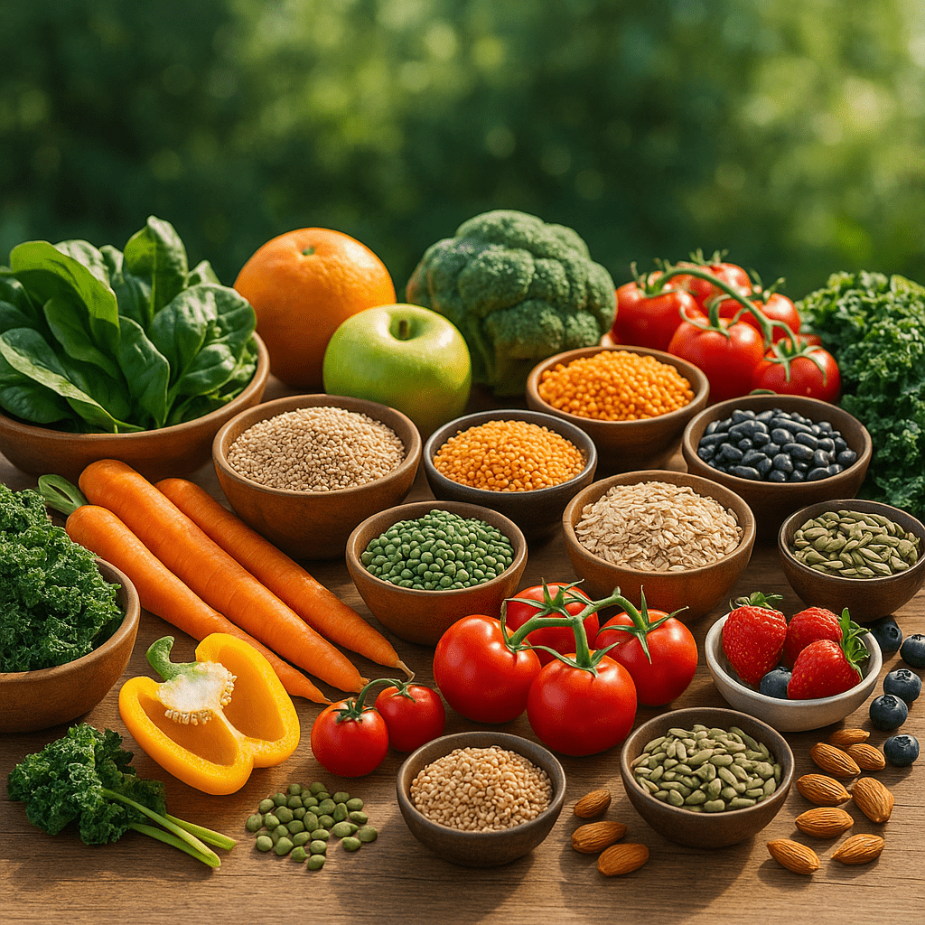Plant-based foods: benefits and top choices augaliniai produktai
