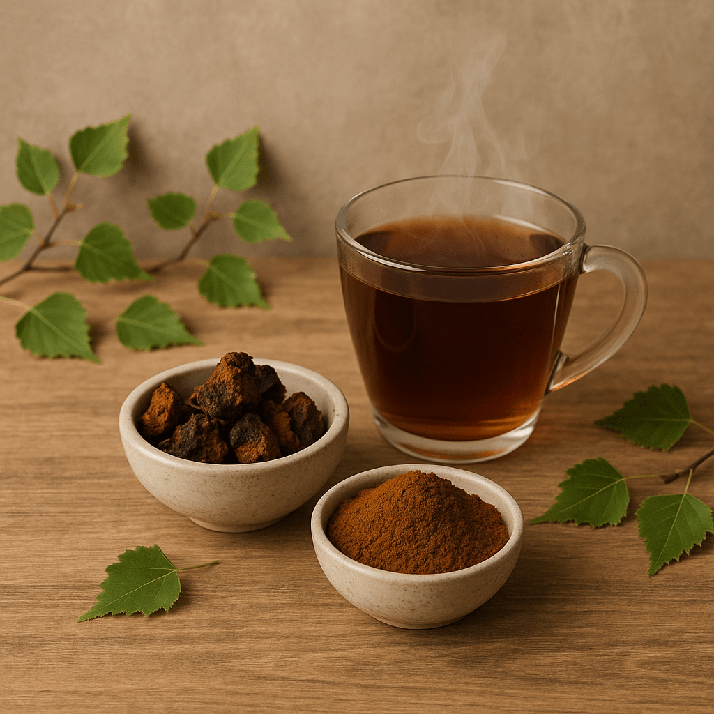 Kas yra grybas čaga ir kokia jo nauda sveikatai? caga