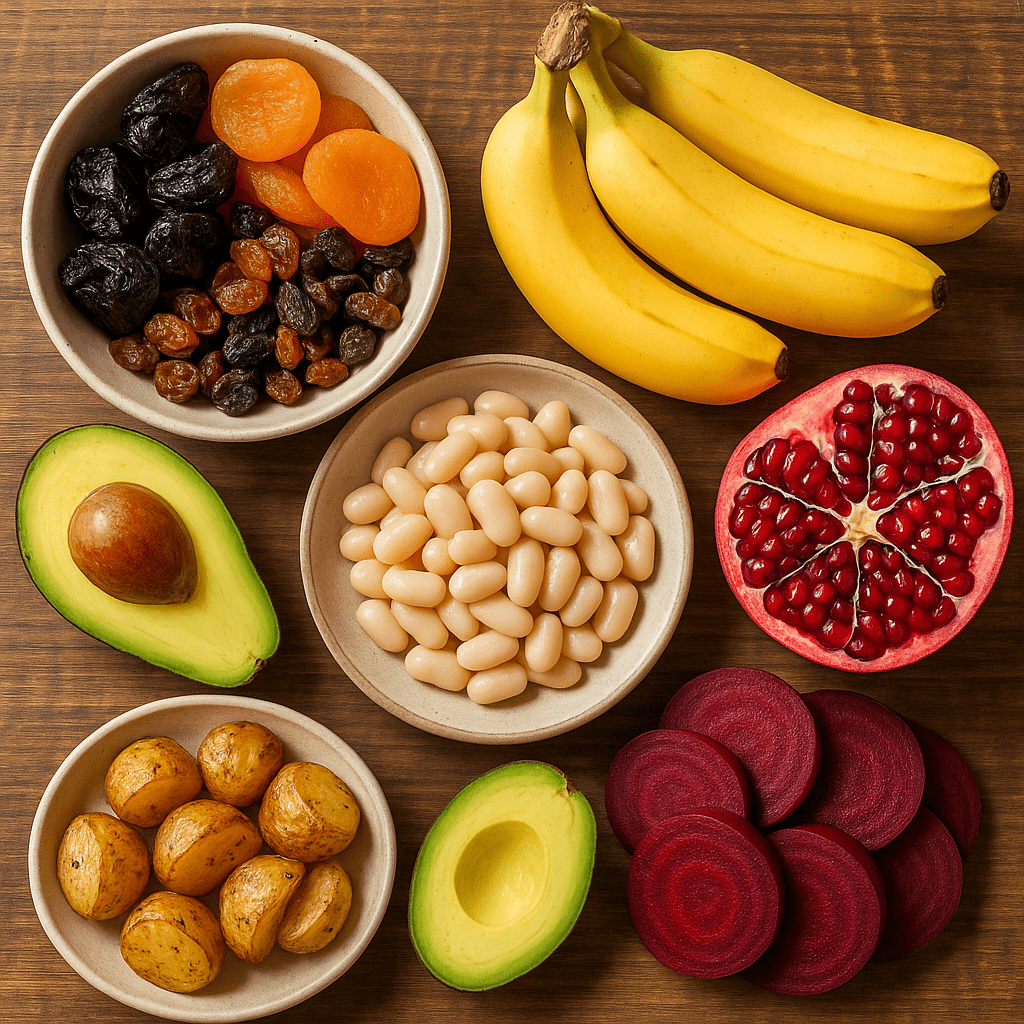 7 maisto produktai, kuriuose gausu kalio kalis