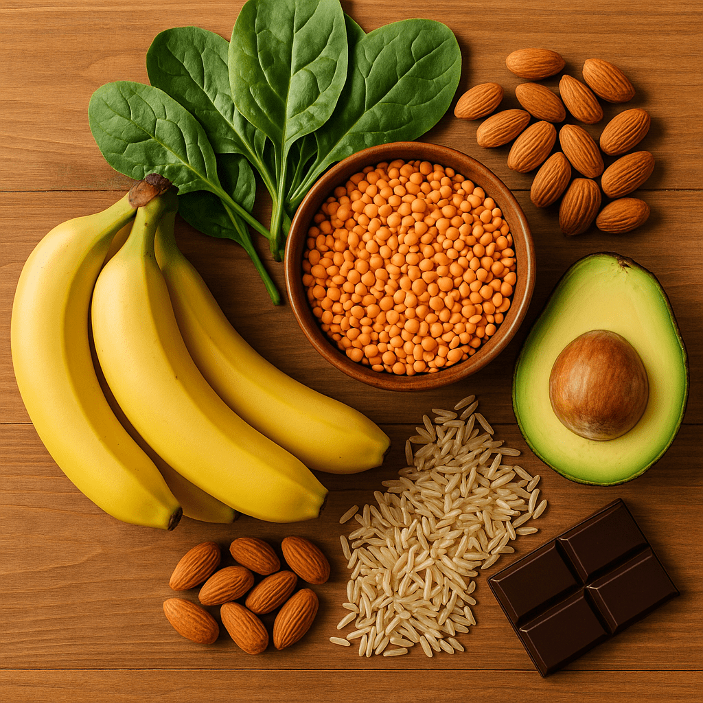 Kalis ir magnis: kodėl šie mineralai svarbūs mūsų organizmui magnis