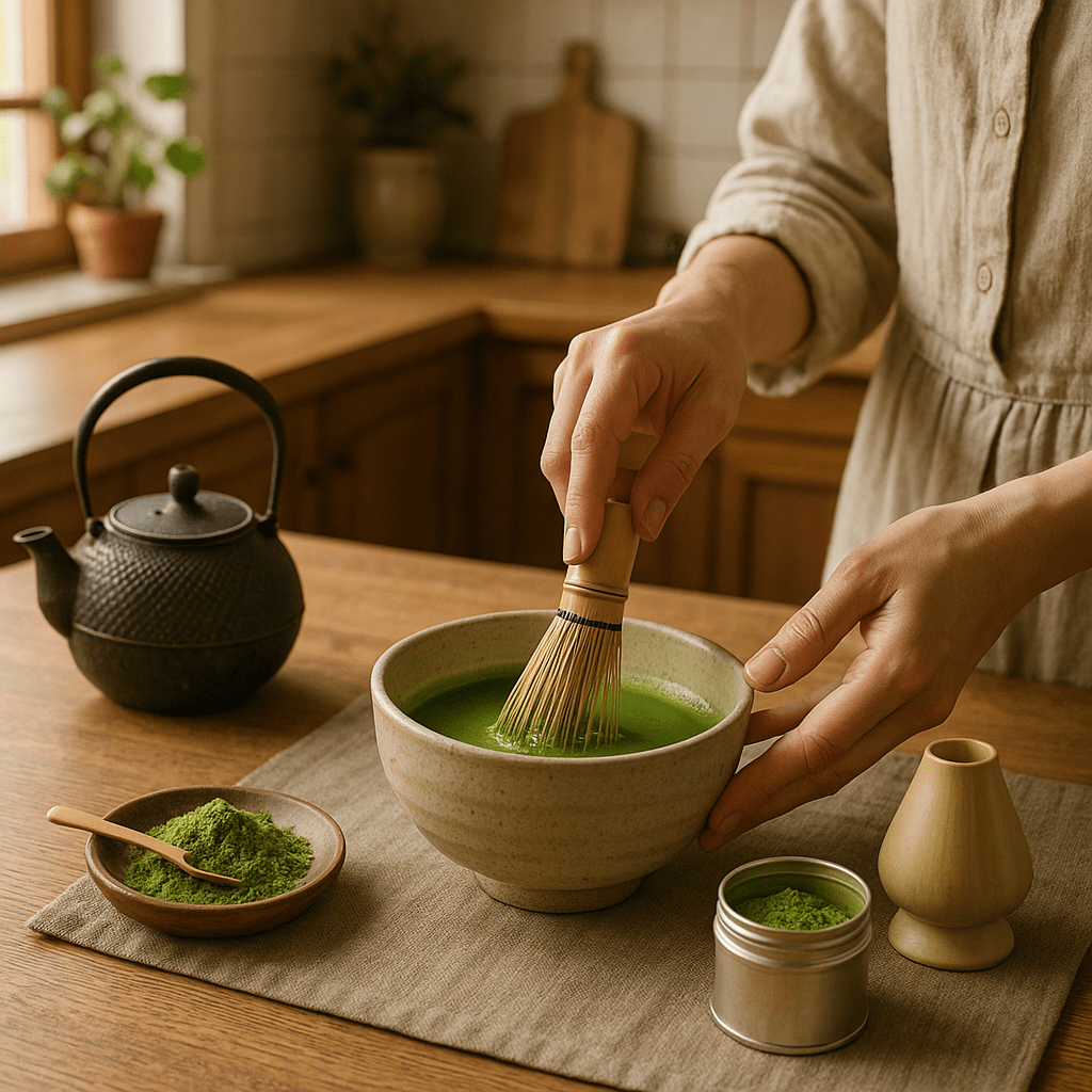 Kaip tinkamai paruošti matcha arbatą namuose matcha