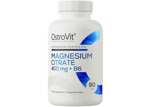 OstroVit Magnesium Citrate 400 mg + B6