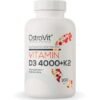 OstroVit Vitamin D3 4000 IU + K2 - 100 tablečių OstroVit Vitamin D3 4000 IU + K2