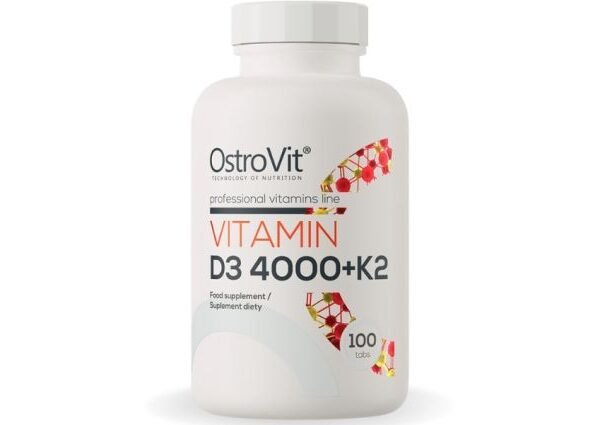 OstroVit Vitamin D3 4000 IU + K2