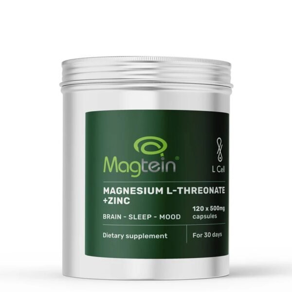 L Cell Magnio L-Treonatas 500mg kapsulės