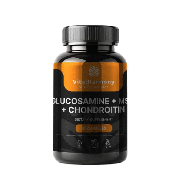 VitalHarmony Gliukozaminas + MSM + Chondroitinas
