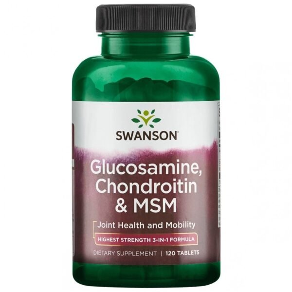 Swanson GLIUKOZAMINAS, CHONDROITINAS IR MSM