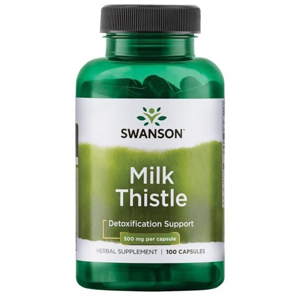 Swanson TIKRASIS MARGAINIS (MILK THISTLE) 500 mg