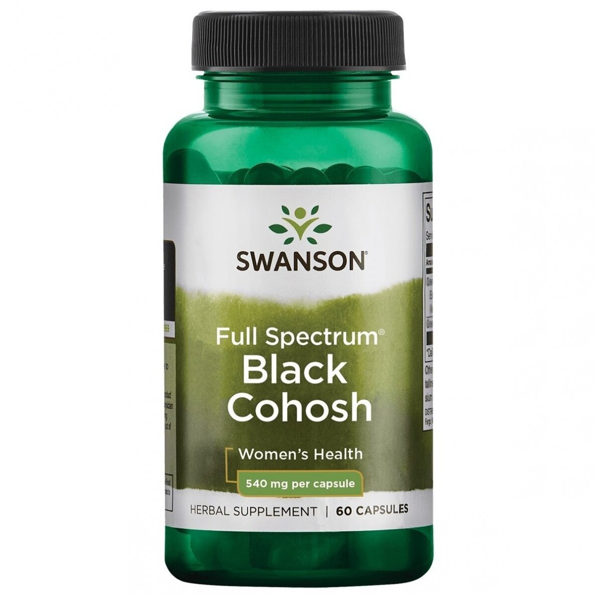 Swanson BLACK COHOSH 540mg - 60 kapsulių Swanson BLACK COHOSH 540mg