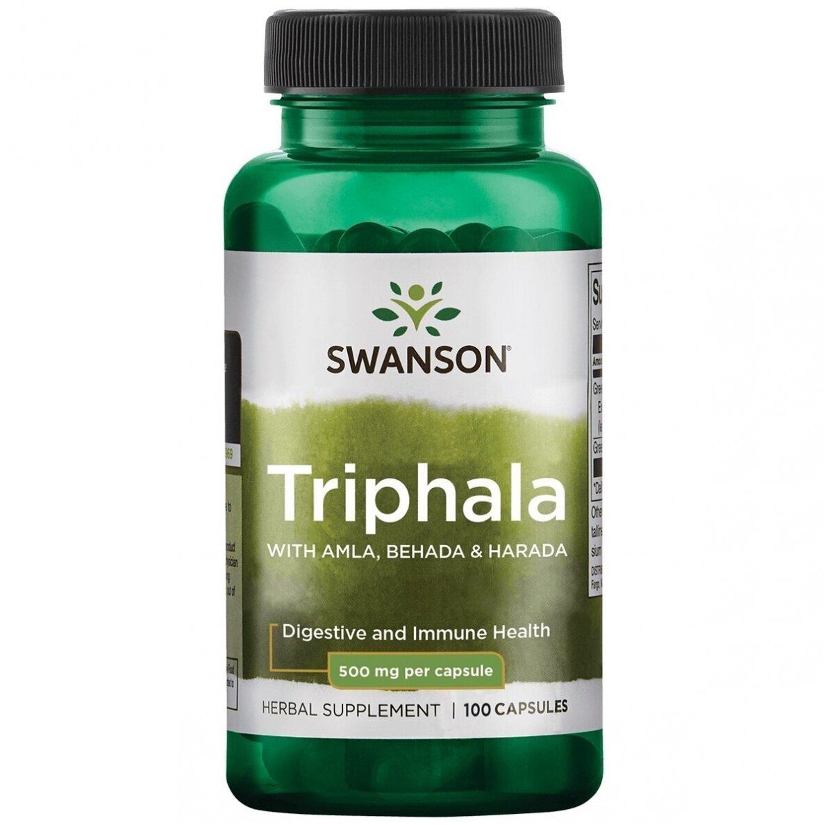 Swanson TRIPHALA 500mg – 100 kapsulių Swanson TRIPHALA