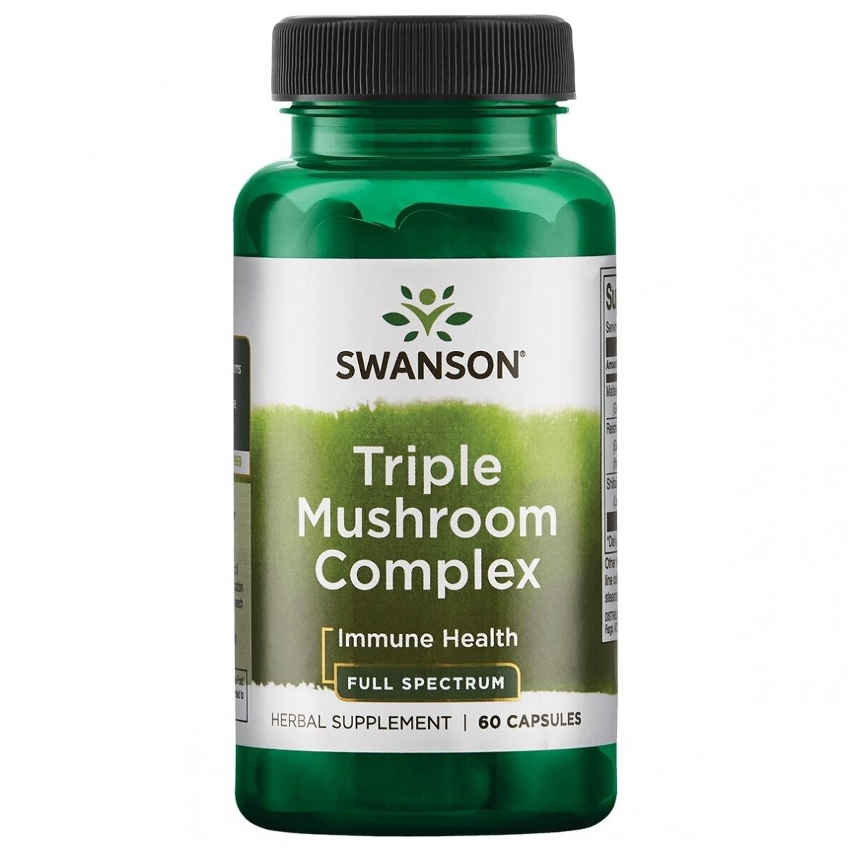 Swanson MAITAKE, REISHI, SHIITAKE - 60 kapsulių Swanson MAITAKE, REISHI, SHIITAKE