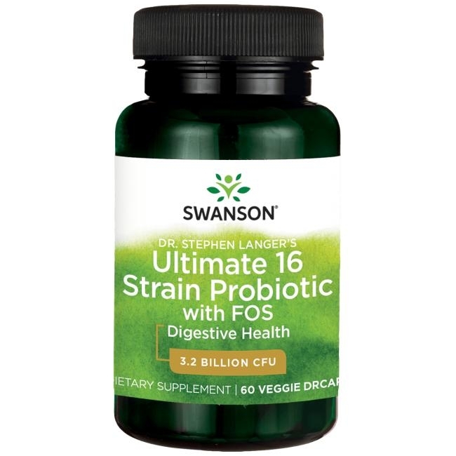 Swanson PIENO RŪGŠTIES BAKTERIJOS (PROBIOTIKAI-16) - 60 kapsulių Swanson PIENO RŪGŠTIES BAKTERIJOS (PROBIOTIKAI-16)