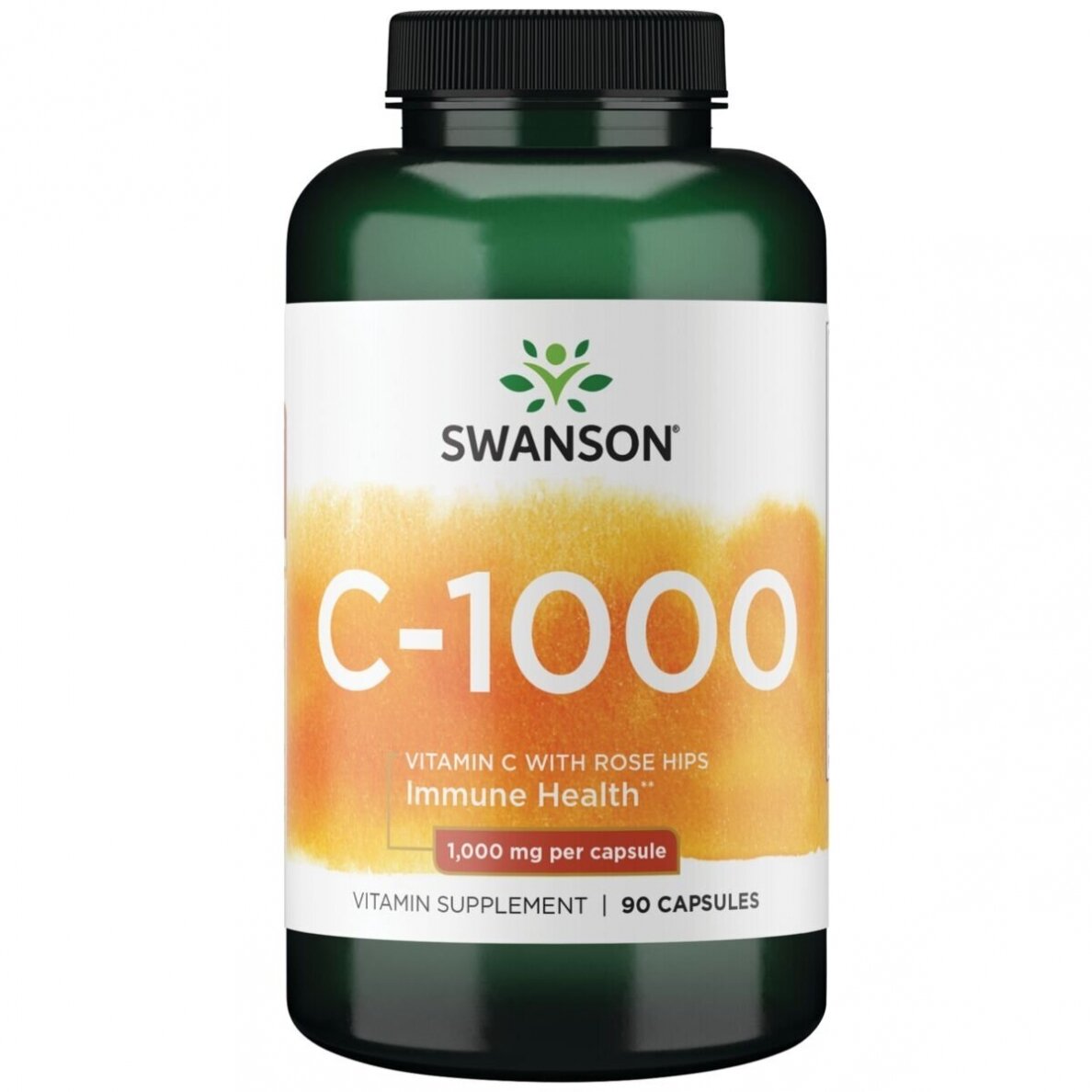 Swanson VITAMINAS C SU ERŠKĖTUOGĖMIS 1000mg - 90 kapsulių Swanson VITAMINAS C SU ERŠKĖTUOGĖMIS 1000mg